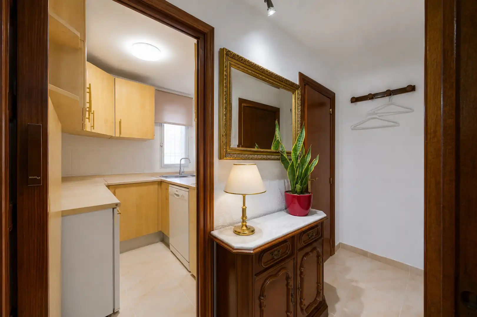 Küche von Wohnung zum Verkauf in Madrid mit Klimaanlage, Heizung und Terrasse