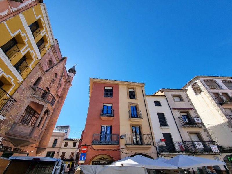 Exterior view of Flat for sale in Plasencia  with Air Conditioner, Heating and Private garden