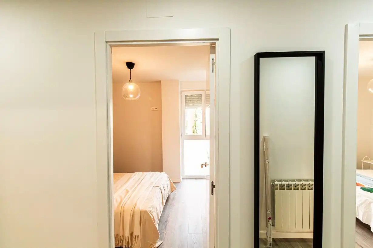 Bedroom of Flat for sale in Madrid  with Air Conditioner, Heating and Terrace
