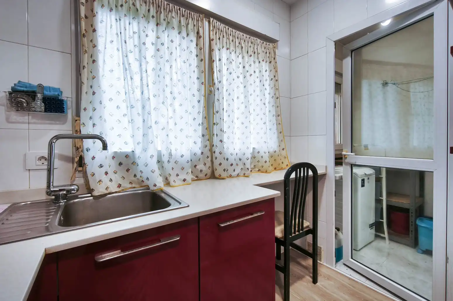 Cocina de Piso en venta en Lugo con Calefacción, Trastero y Amueblado