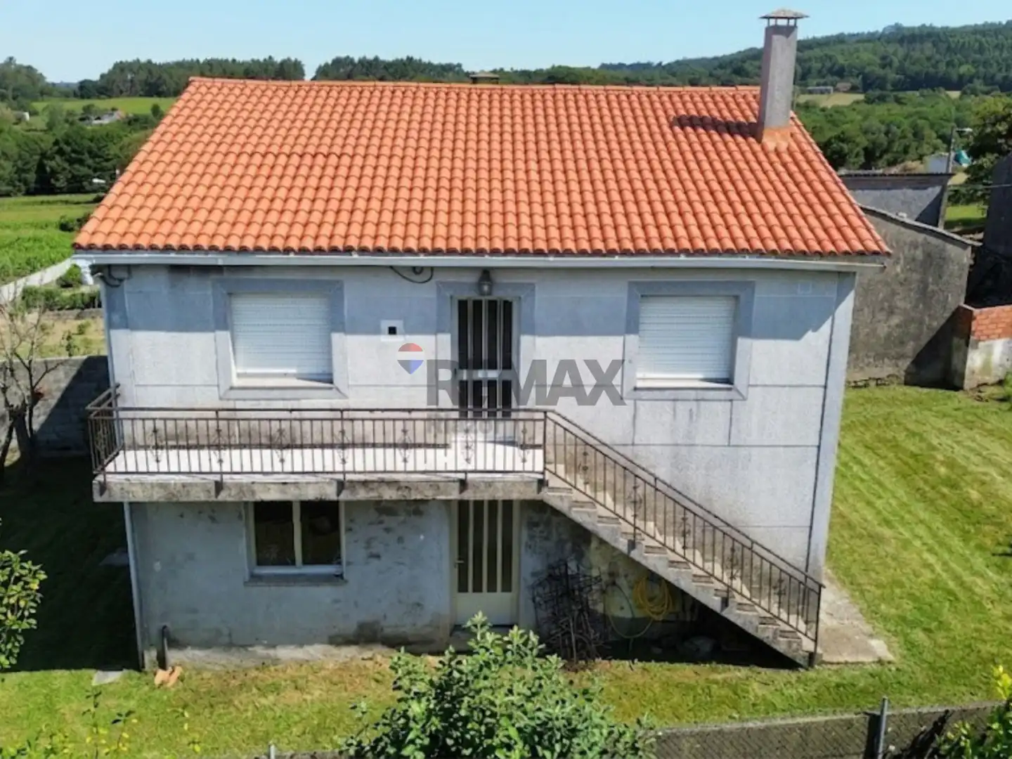 Vista exterior de Casa o chalet en venta en Arzúa con Jardín privado, Trastero y Amueblado