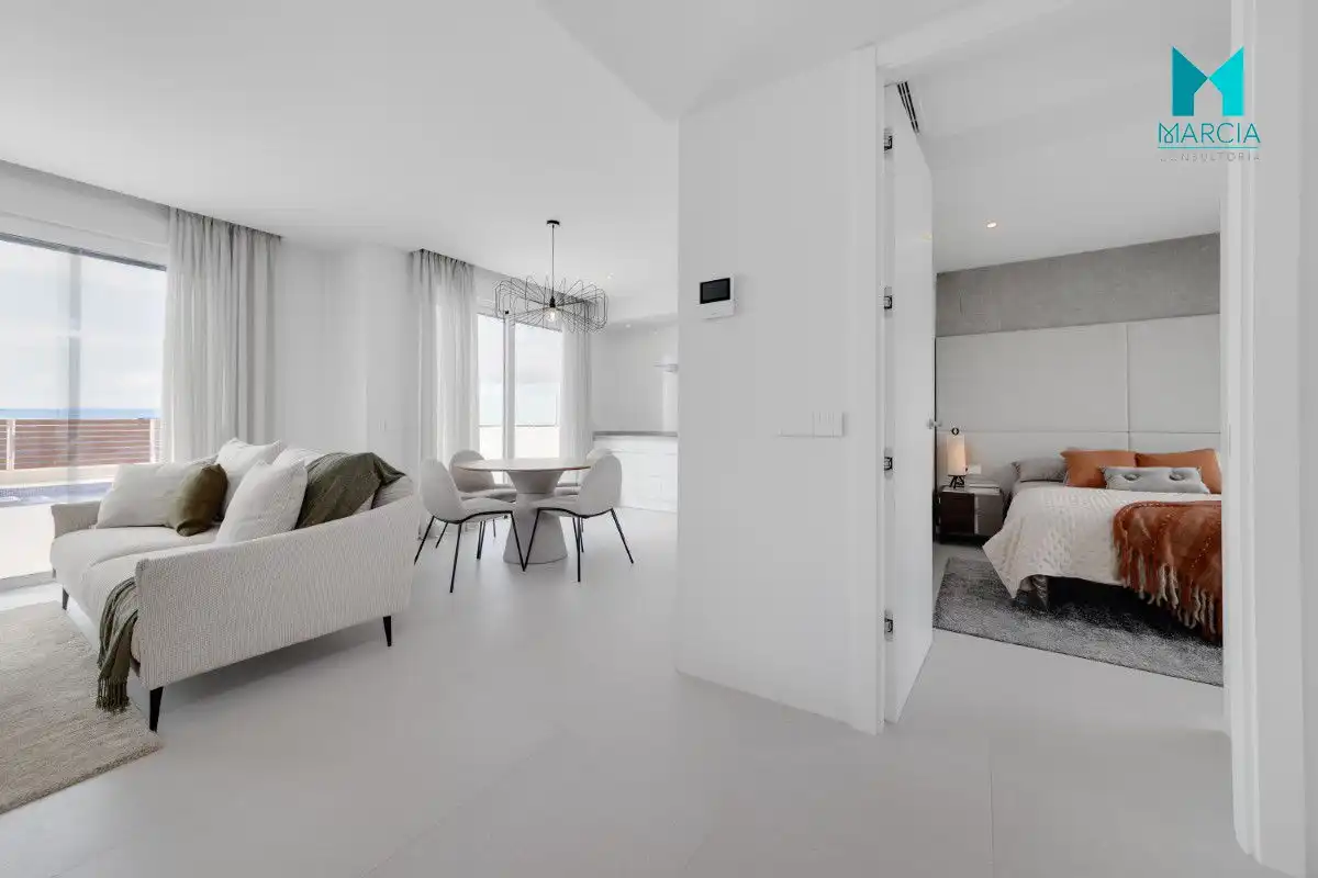 Bedroom of Houses for sale in El Campello  with Private garden, Terrace and Swimming Pool