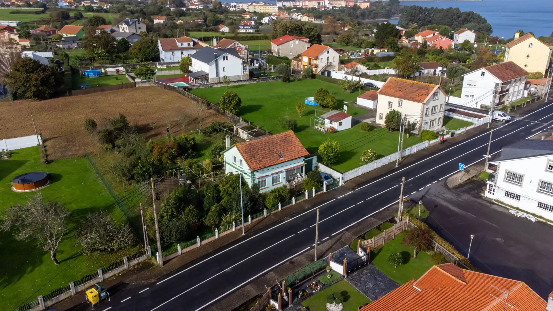 Vista exterior de Casa o chalet en venta en Mugardos con Calefacción, Jardín privado y Terraza