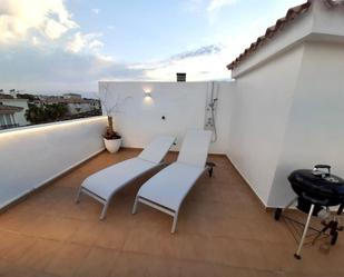 Terrasse von Dachboden miete in L'Alfàs del Pi mit Klimaanlage, Terrasse und Balkon