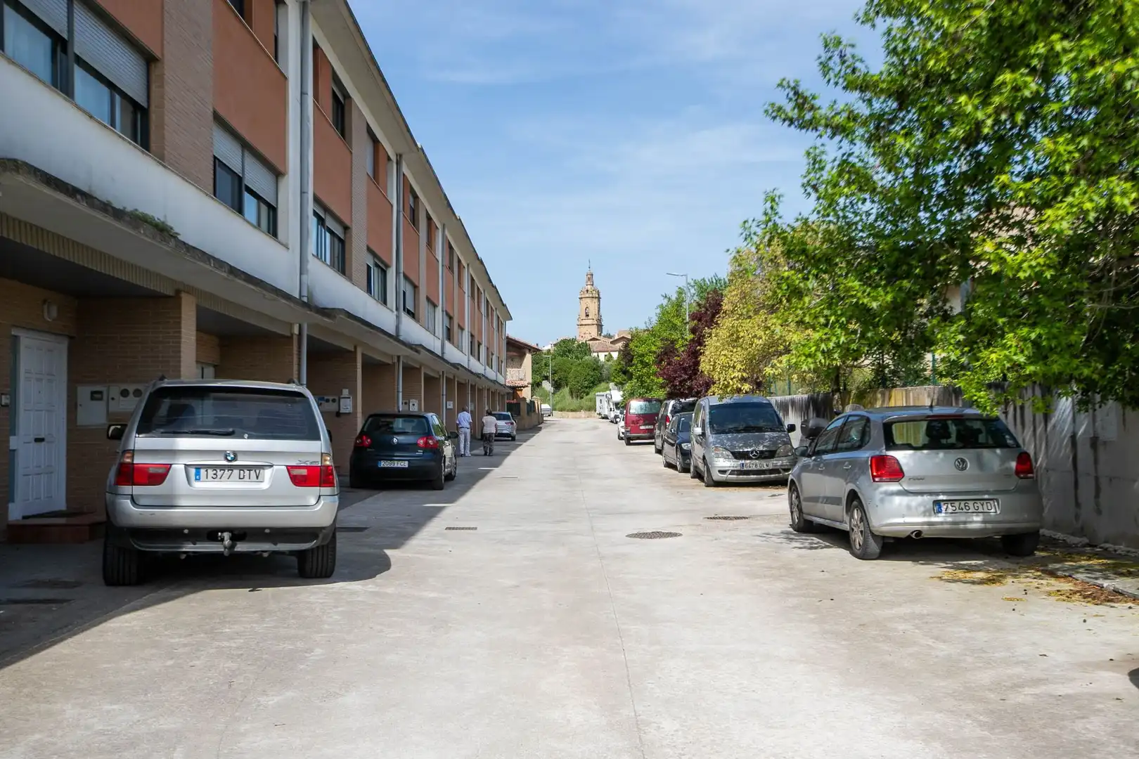 Parking de Casa adosada en venta en Mendigorria con Calefacción, Jardín privado y Amueblado