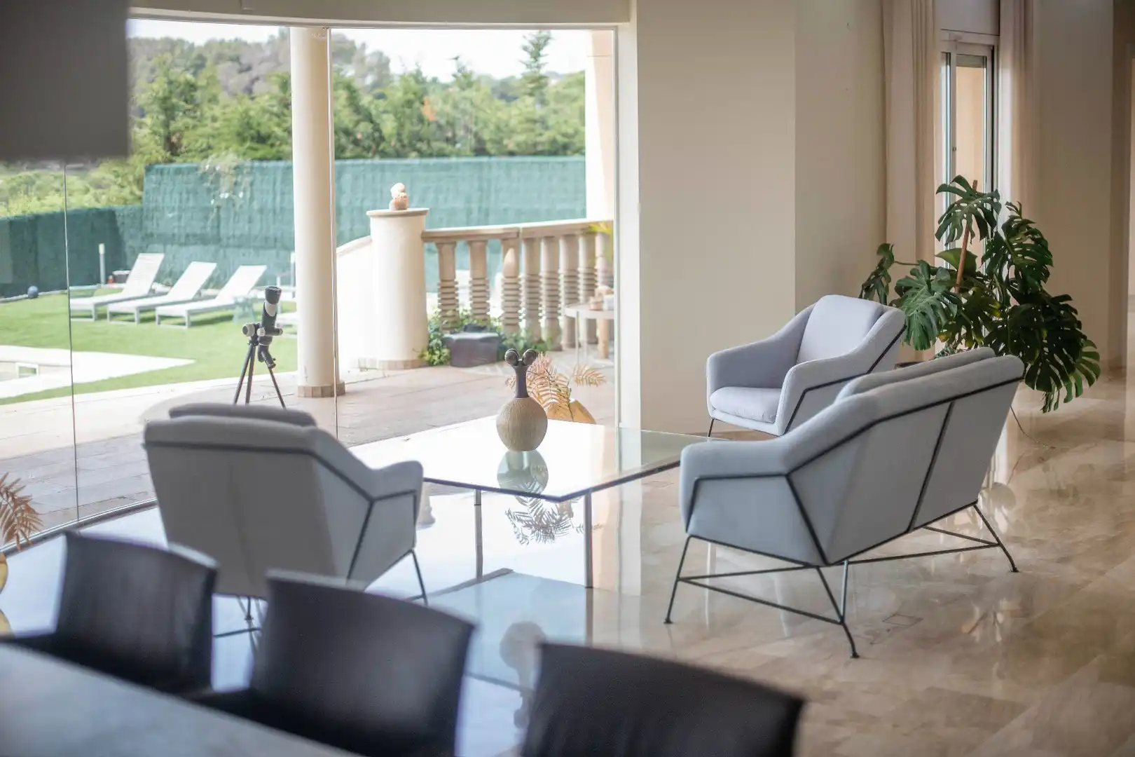 Terraza de Casa o chalet en venta en Alella con Aire acondicionado, Calefacción y Jardín privado