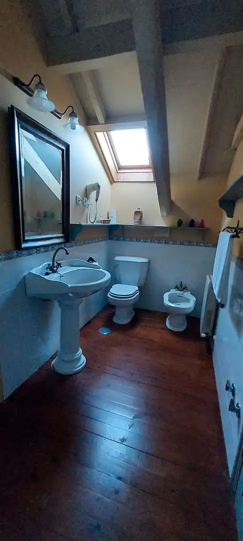 Bathroom of Country homes for sale in Piloña  with Private garden, Terrace and Furnished
