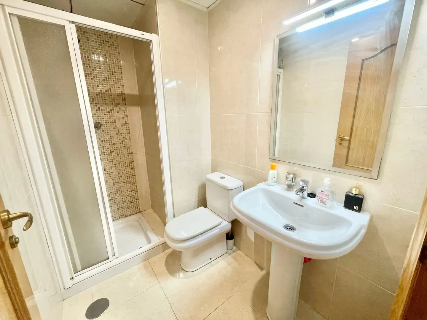 Badezimmer von Wohnungen zur Miete in San Pedro del Pinatar mit Klimaanlage, Schwimmbad und Möbliert