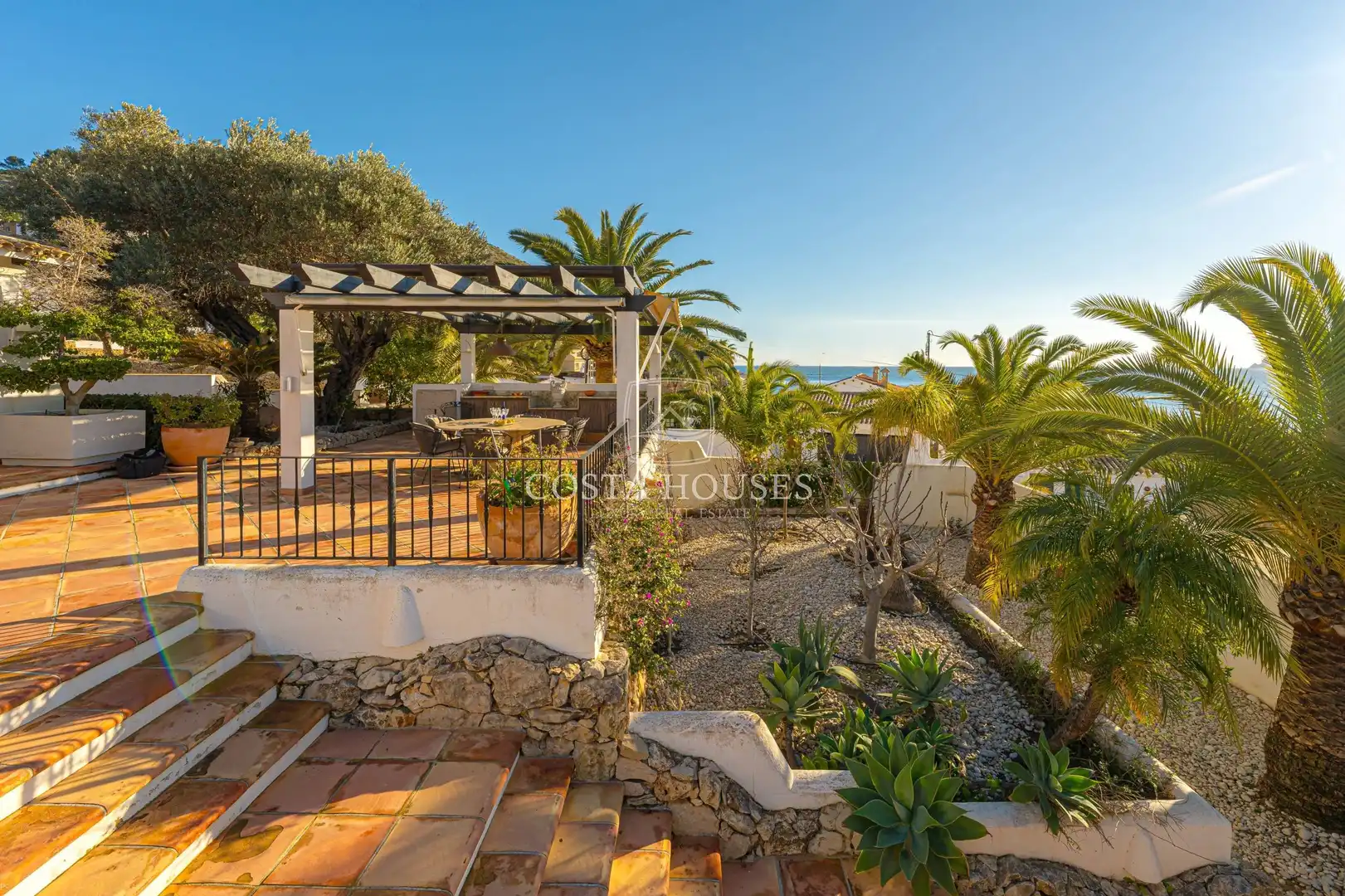 Jardí de Casa o xalet en venda en Moraira amb Aire condicionat, Calefacció i Jardí privat
