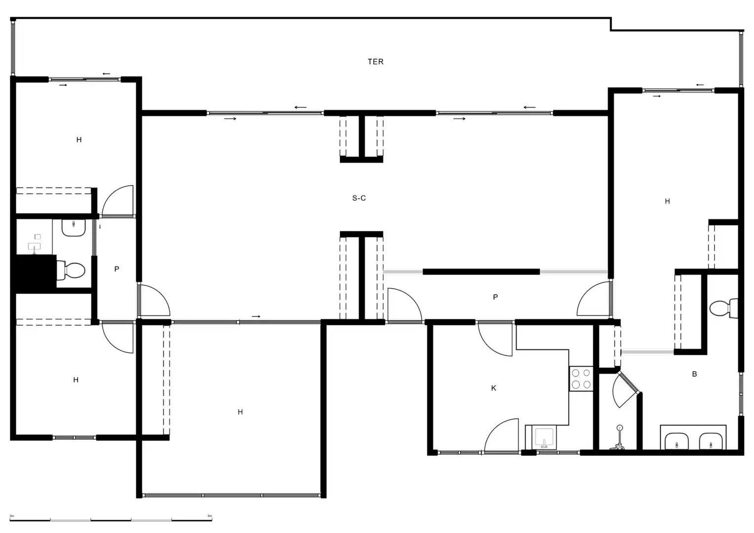 Piso con terraza en venta en La Pineda, imagen 50