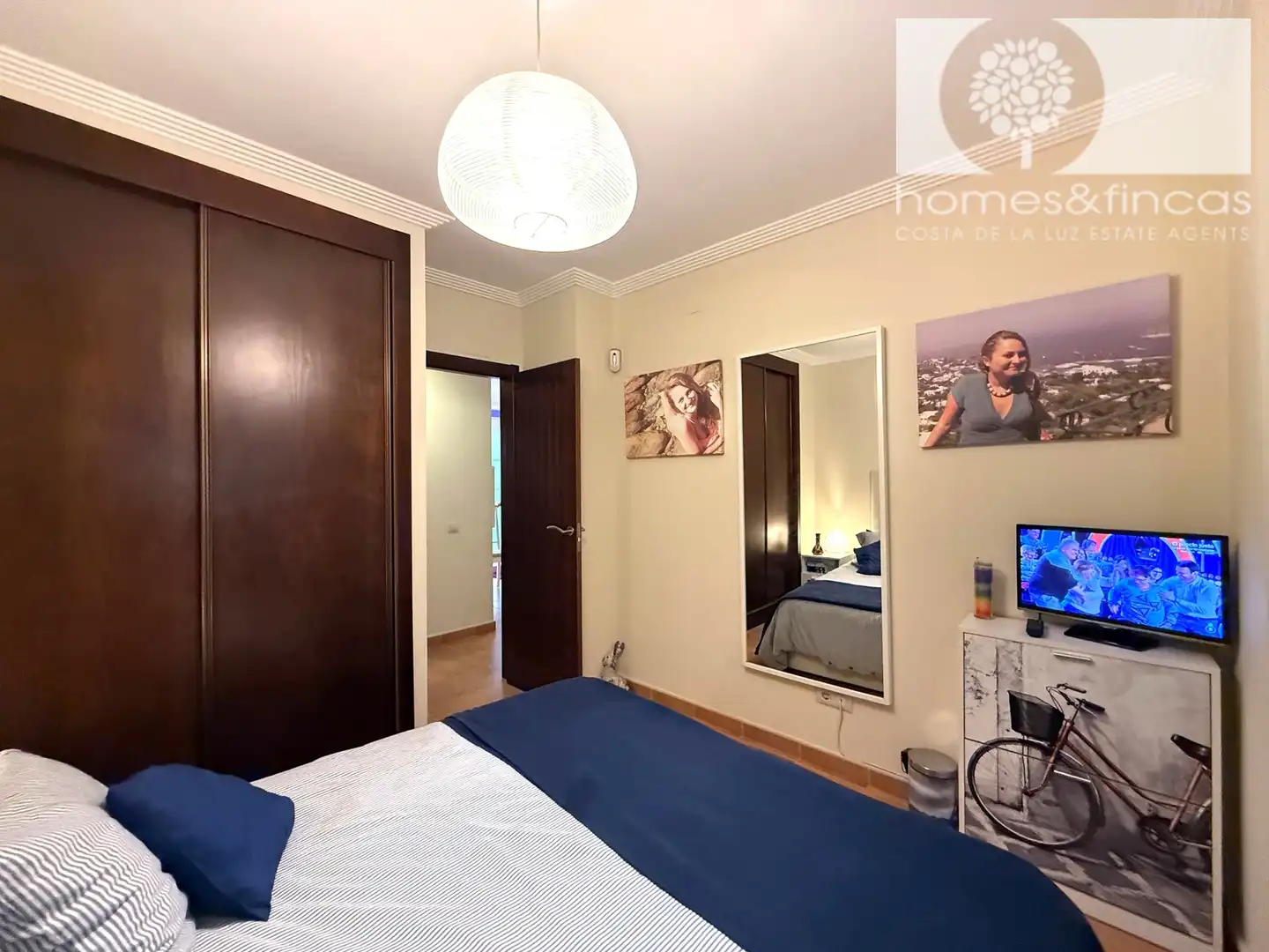 Bedroom of Flat for sale in Ayamonte  with Air Conditioner, Terrace and Furnished