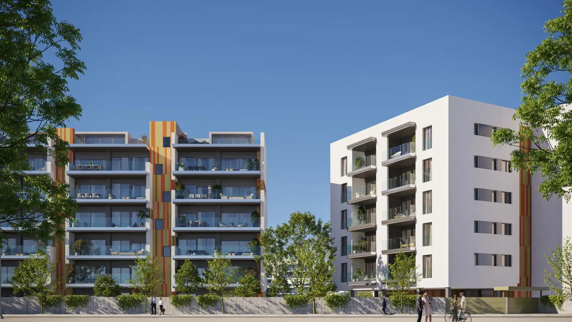 Vista exterior de Pis en venda en  Lleida Capital amb Aire condicionat, Jardí privat i Terrassa