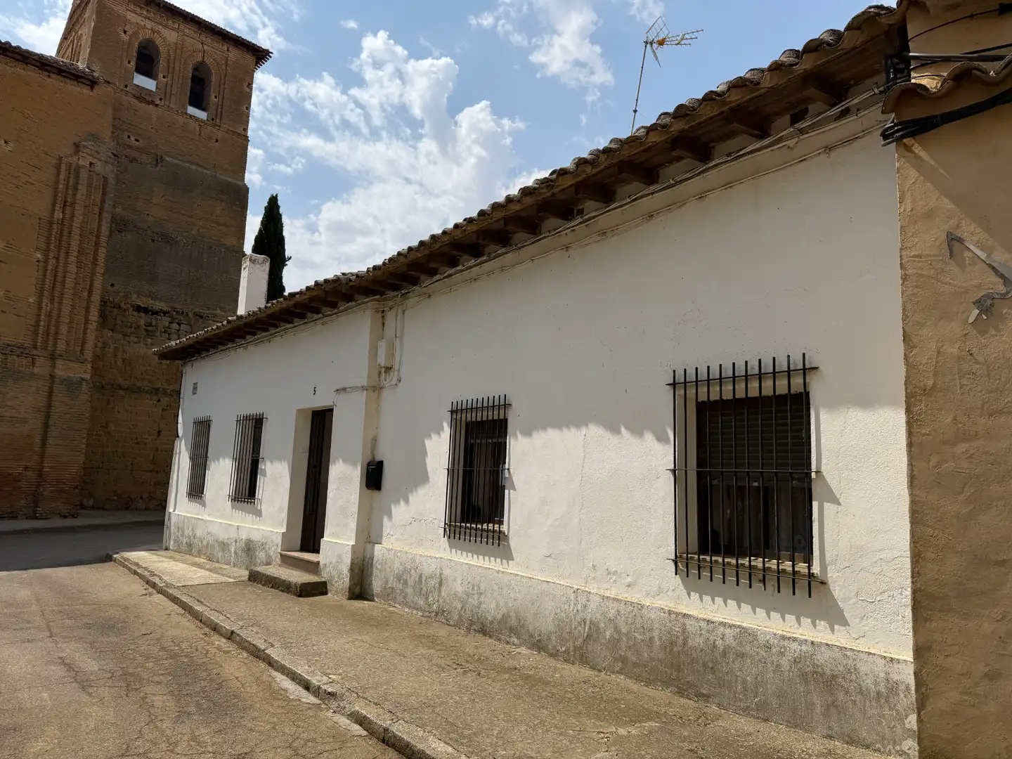 Vista exterior de Casa o chalet en venta en Boadilla de Rioseco con Amueblado, Horno y Lavadora