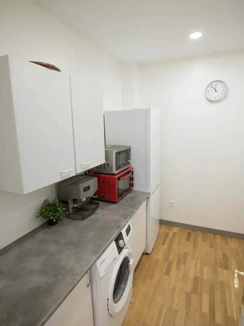 Küche von Wohnung zur Miete in Barcelona mit Klimaanlage, Heizung und Möbliert