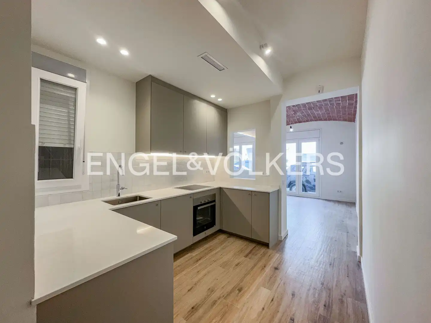 Cocina de Apartamento en venta en Premià de Mar con Aire acondicionado, Calefacción y Parquet