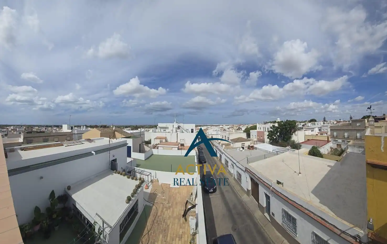 Vista exterior de Piso en venta en Chiclana de la Frontera con Terraza