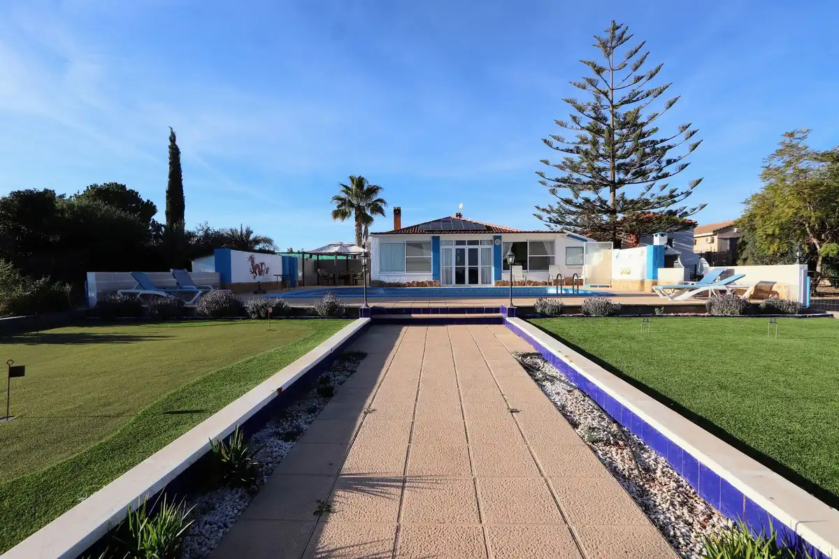 Jardín de Casa o chalet en venta en Torre-Pacheco con Aire acondicionado, Jardín privado y Terraza