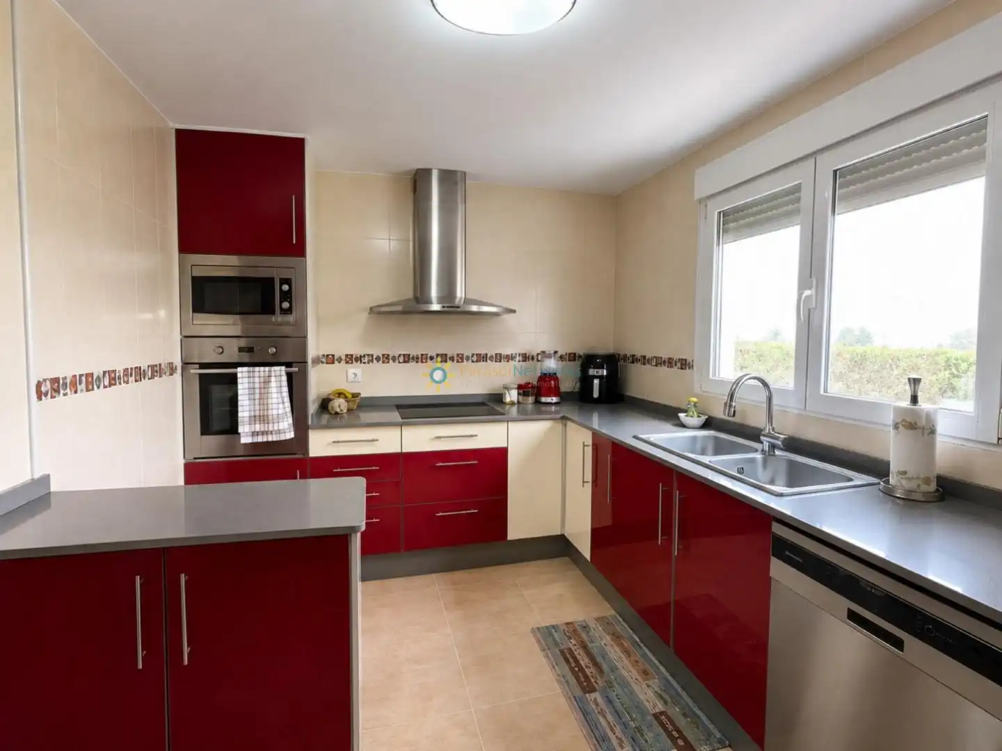 Kitchen of Houses for sale in Ontinyent  with Air Conditioner, Private garden and Terrace