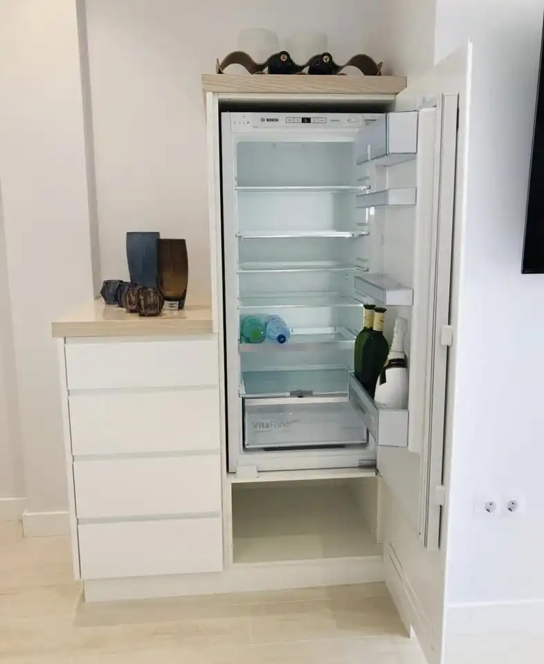 Kitchen of Study for rent in Las Palmas de Gran Canaria  with Air Conditioner, Terrace and Furnished