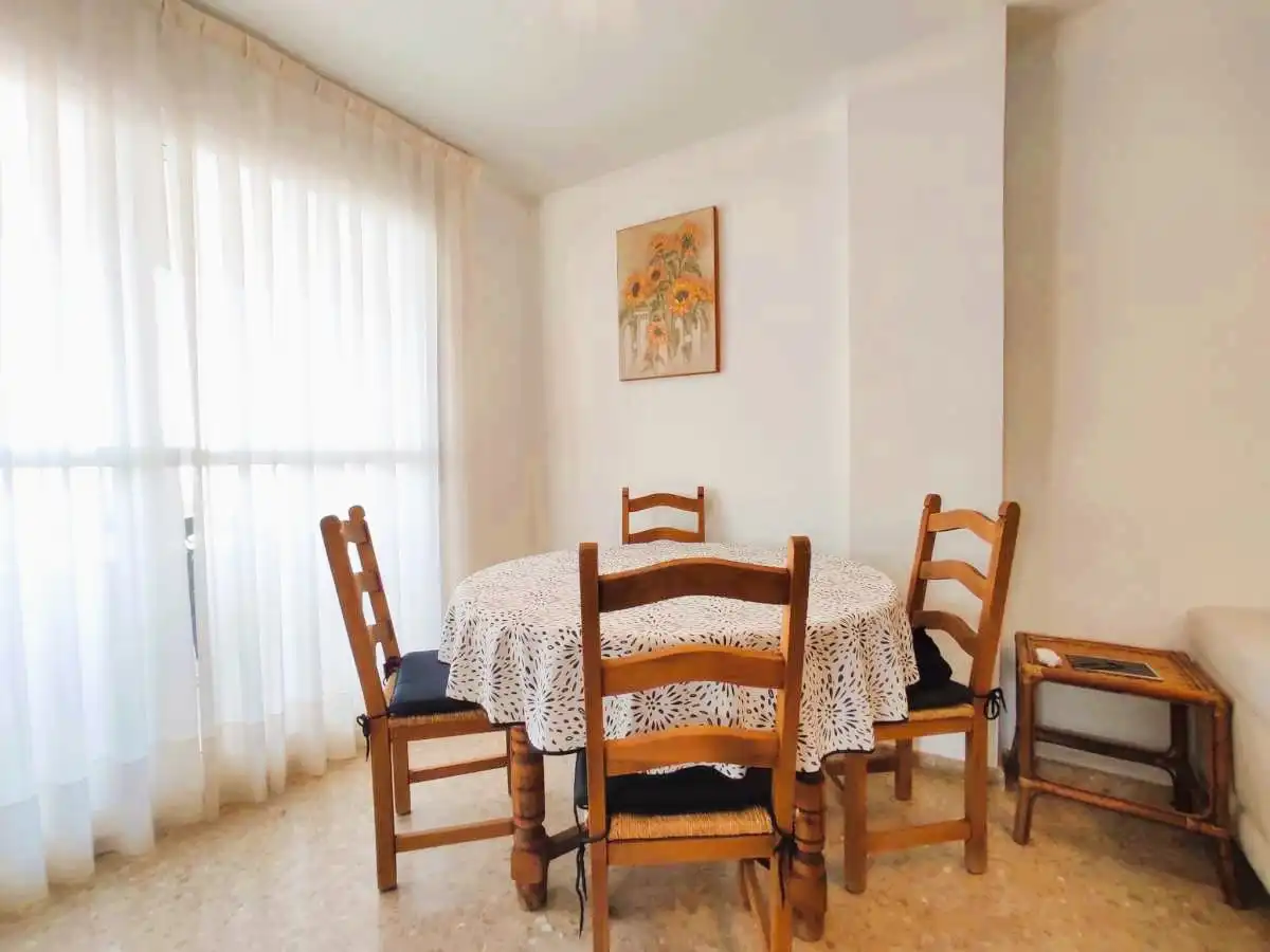 Comedor de Apartamento en venta en Canet d'En Berenguer con Terraza, Amueblado y Piscina comunitaria