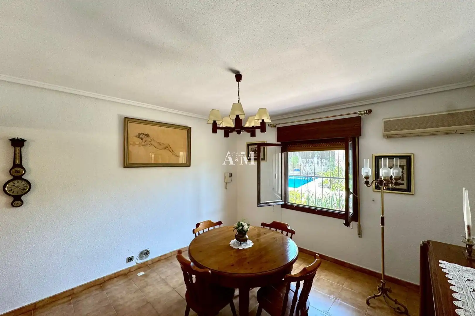 Dining room of Houses for rent in Rojales  with Air Conditioner, Heating and Private garden