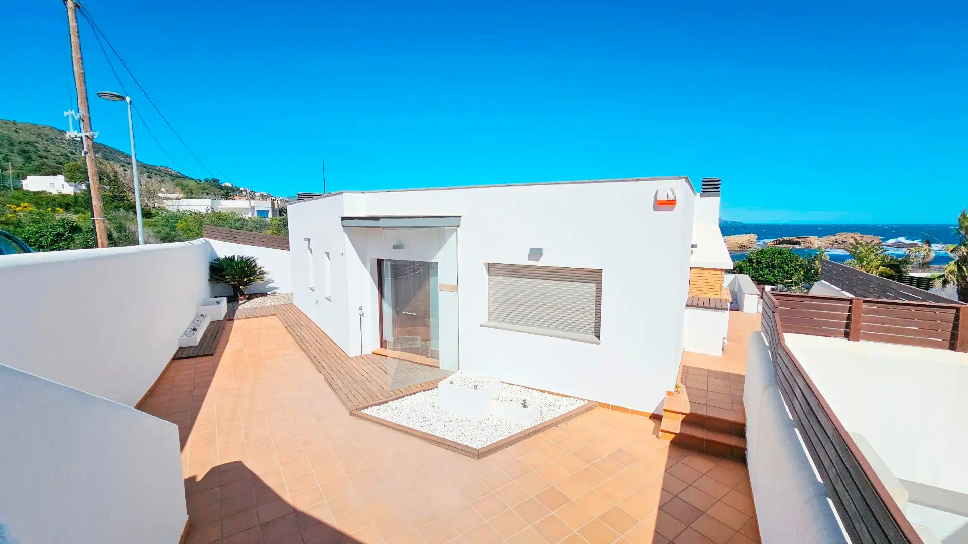 Vista exterior de Casa o chalet en venta en El Port de la Selva con Aire acondicionado, Calefacción y Jardín privado