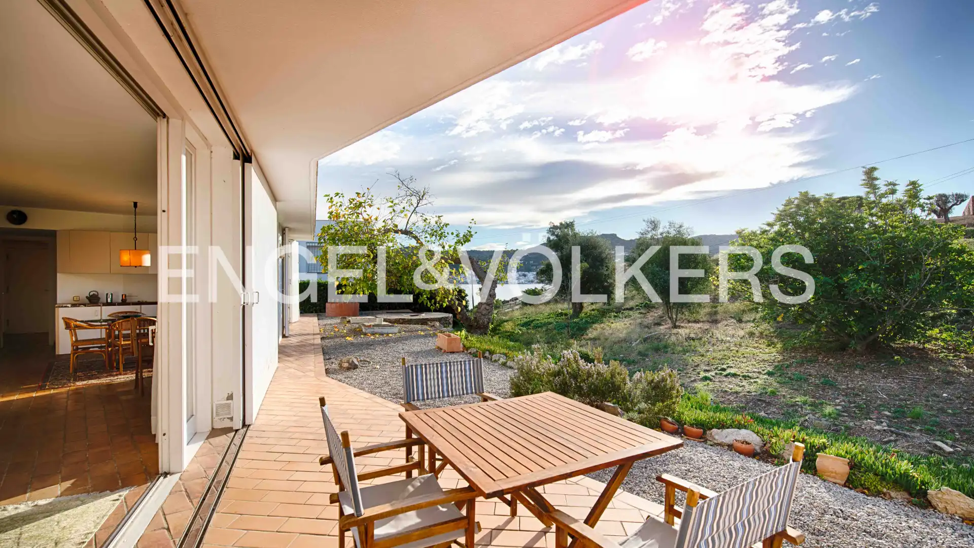 Terrassa de Casa o xalet en venda en El Port de la Selva amb Jardí privat, Terrassa i Alarma