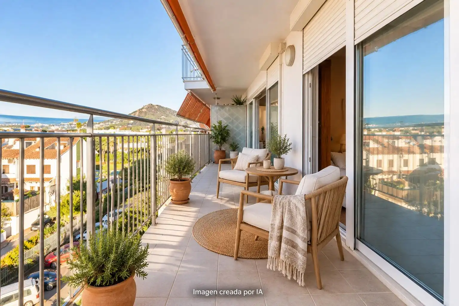 Terraza de Apartamento en venta en Cabrera de Mar, Barcelona
