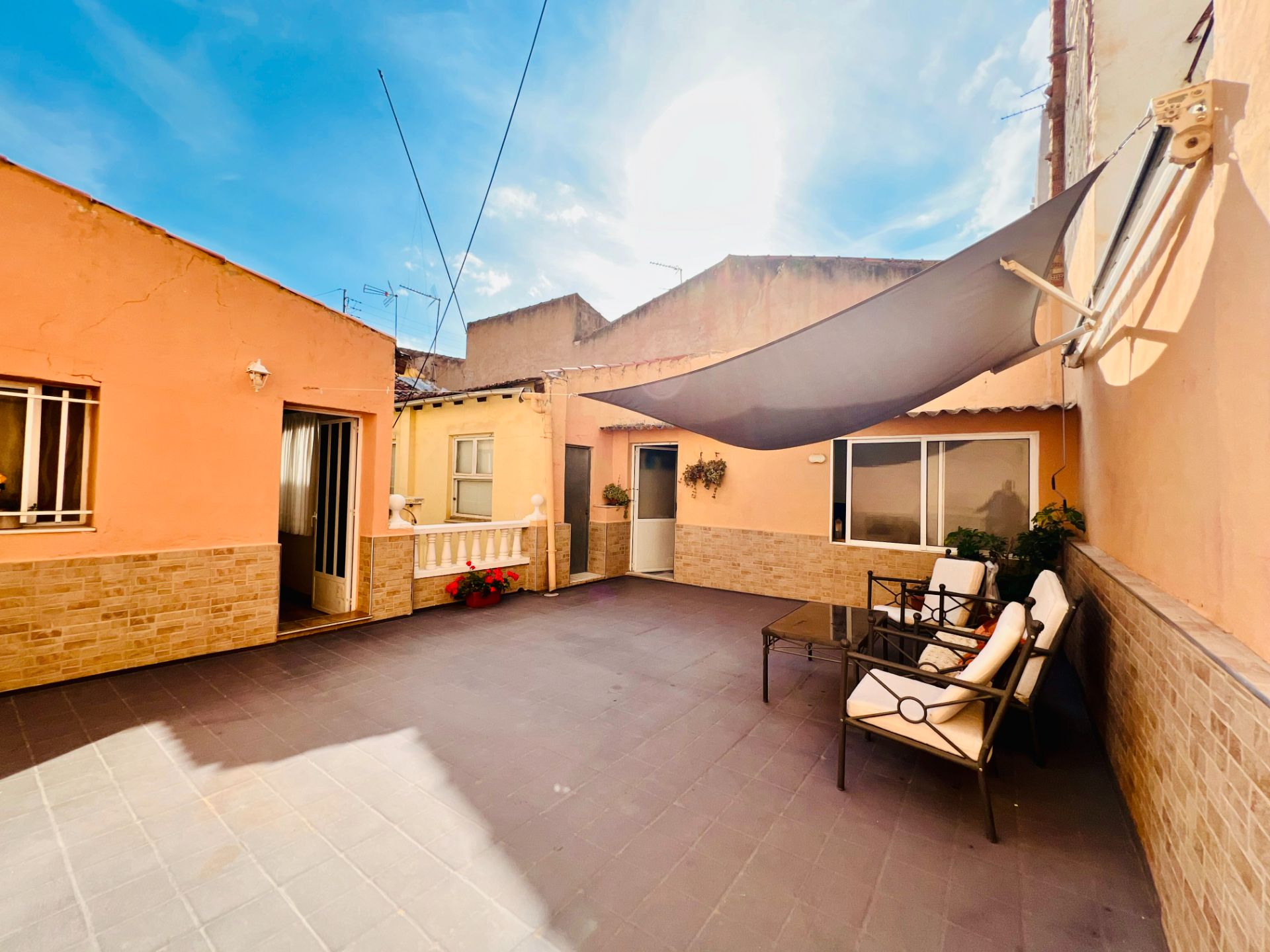 Terrace of Flat for sale in Petrer  with Air Conditioner, Heating and Parquet flooring