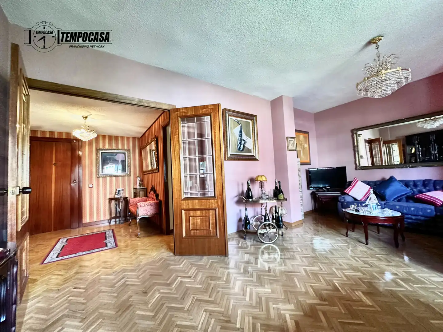 Sala de estar de Piso en venta en Madrid con Aire acondicionado, Calefacción y Jardín privado