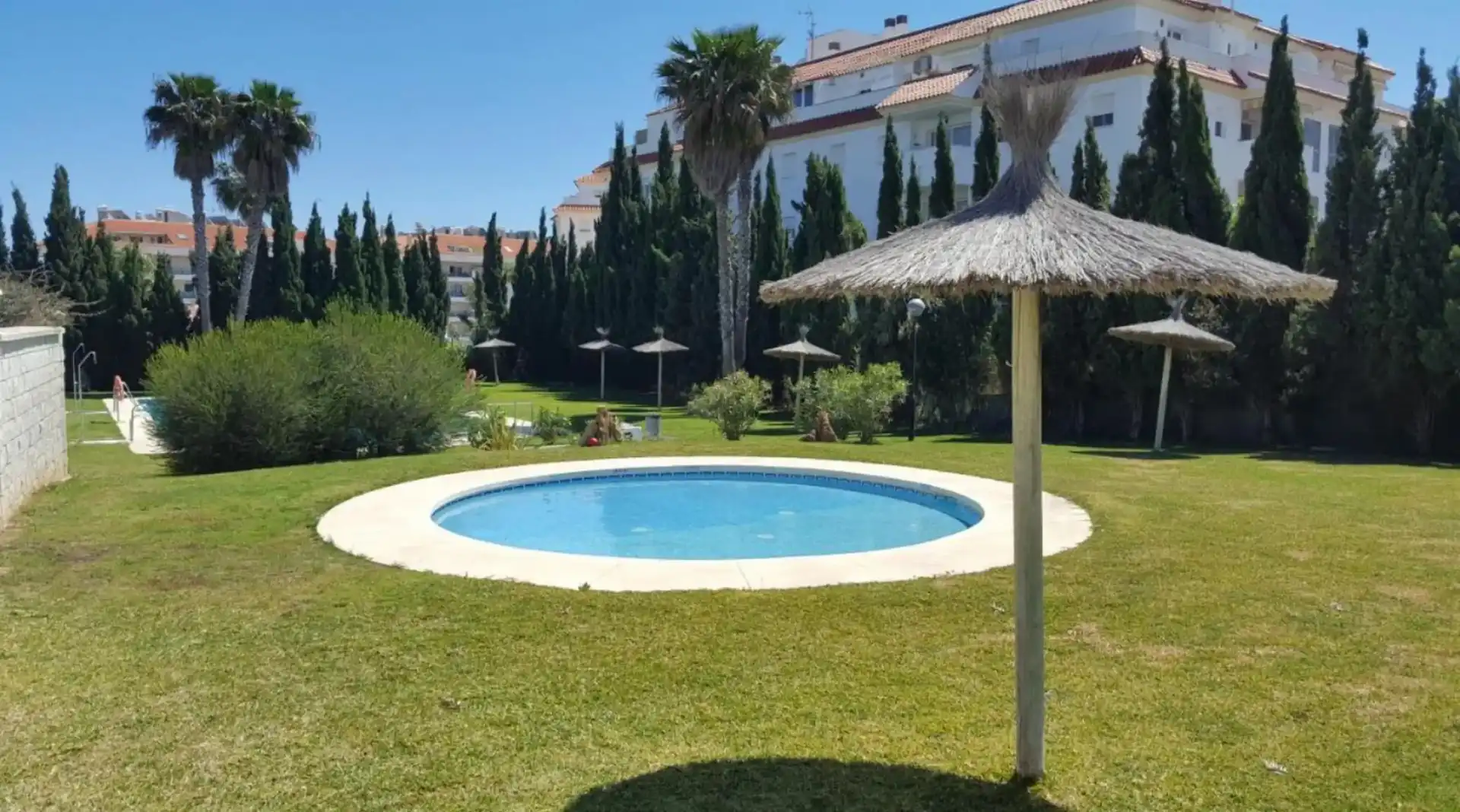 Jardín de Casa o chalet en venta en Manilva con Jardín privado, Piscina y Piscina comunitaria