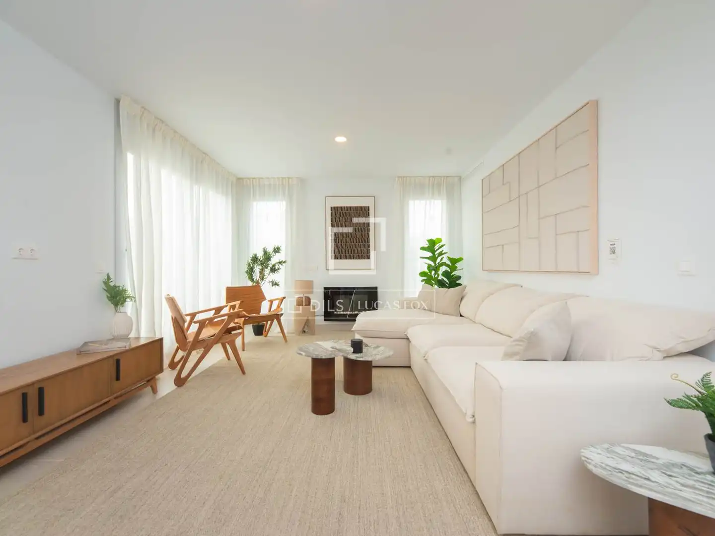 Sala de estar de Ático en venta en Eivissa con Aire acondicionado, Terraza y Trastero