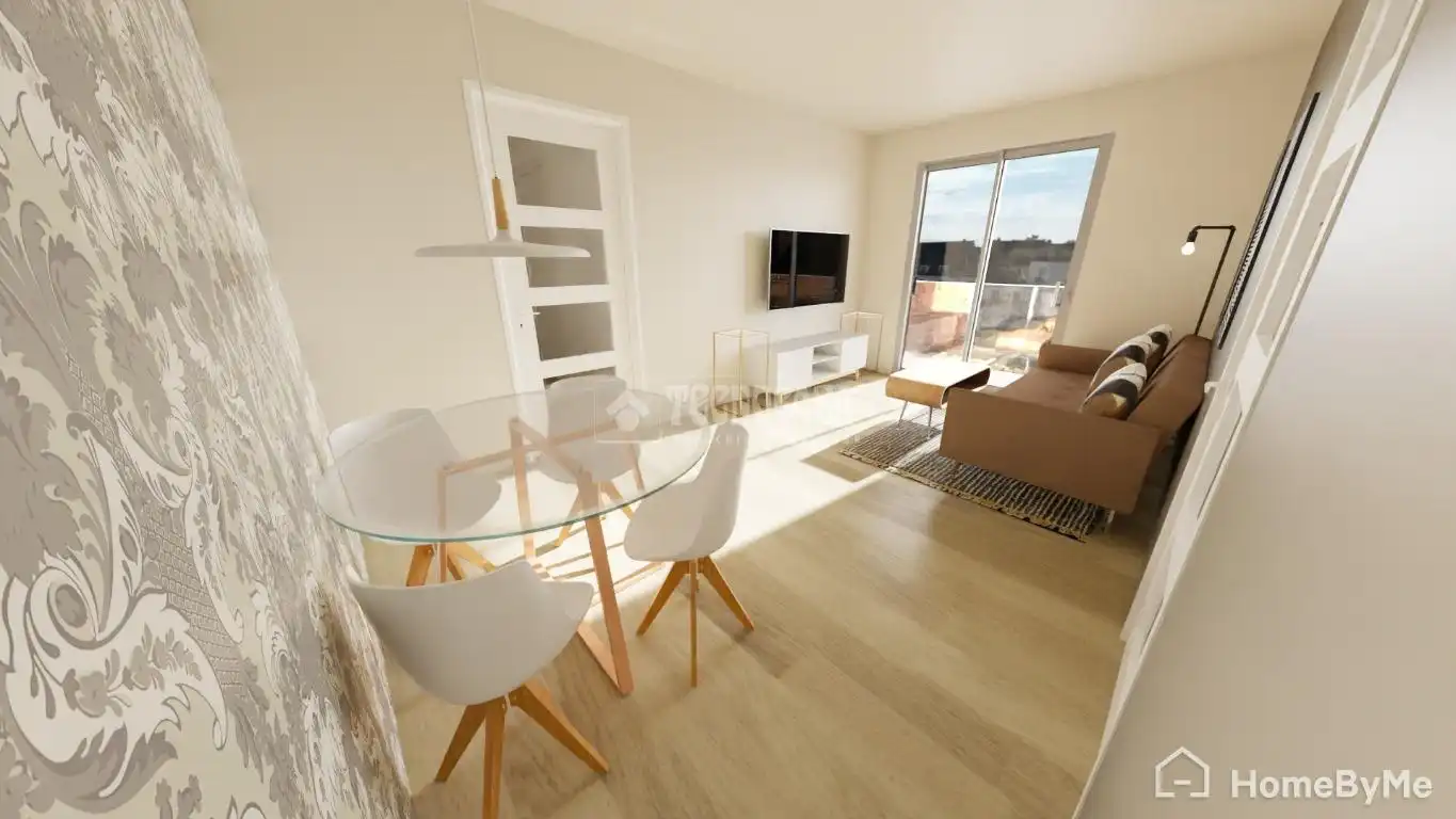 Living room of Flat for sale in Sant Adrià de Besòs  with Balcony