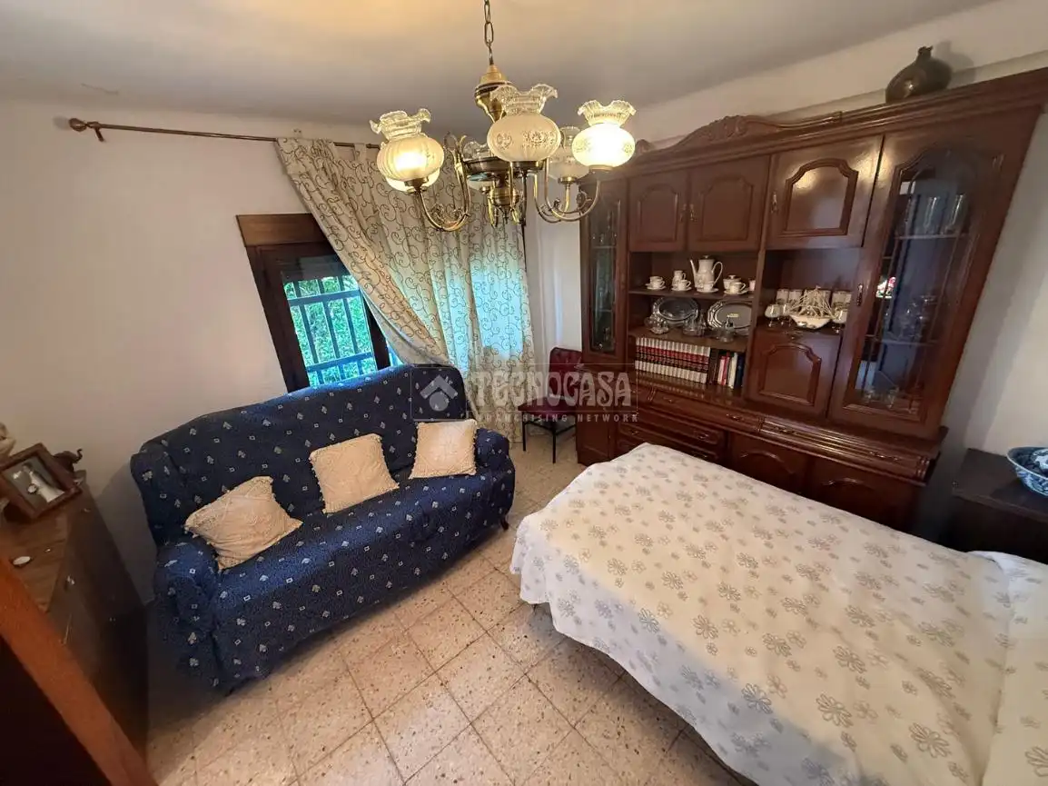 Sala d'estar de Casa o xalet en venda en Badajoz
