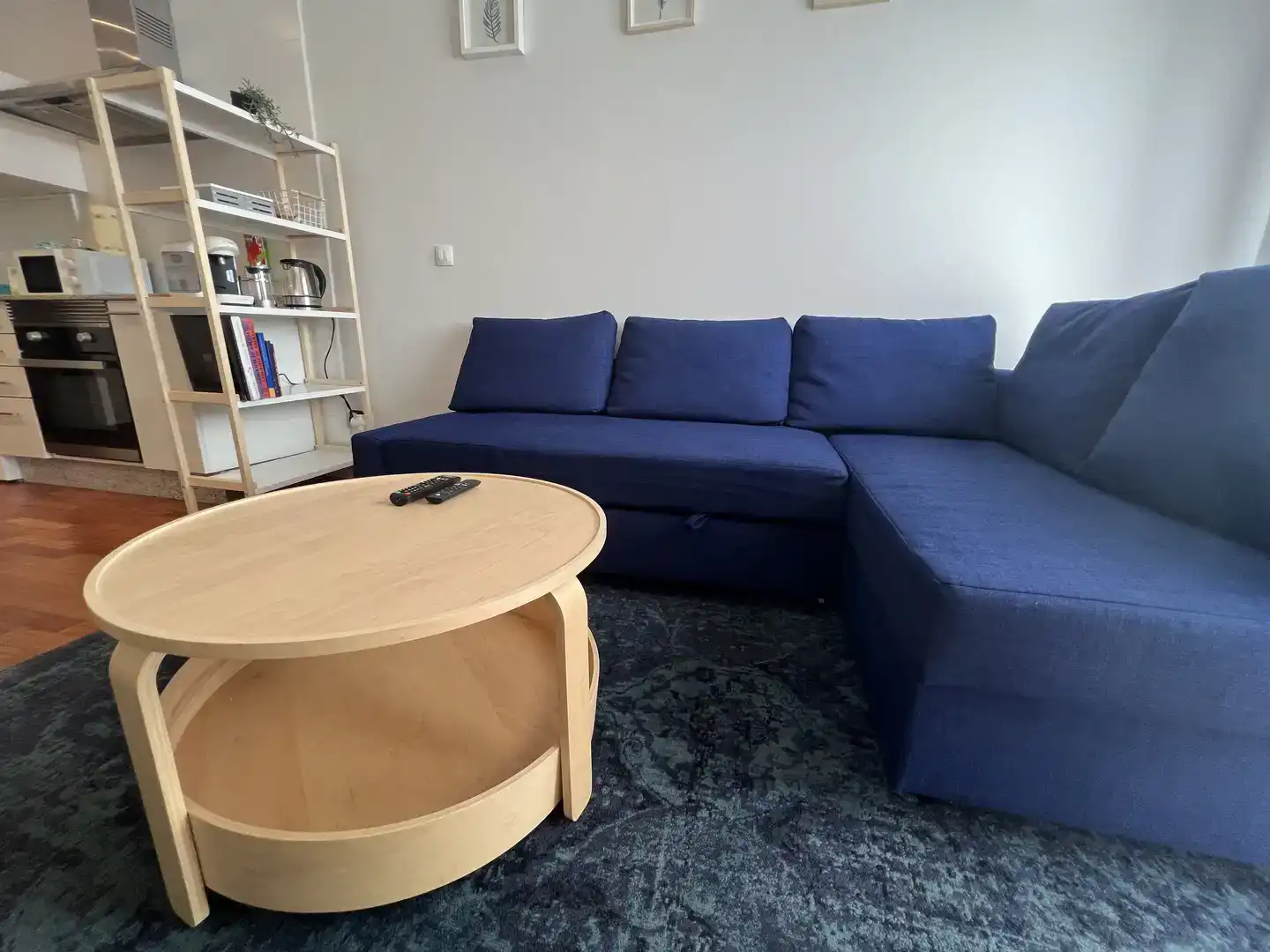 Sala de estar de Apartamento en venta en Redondela con Parquet y Amueblado