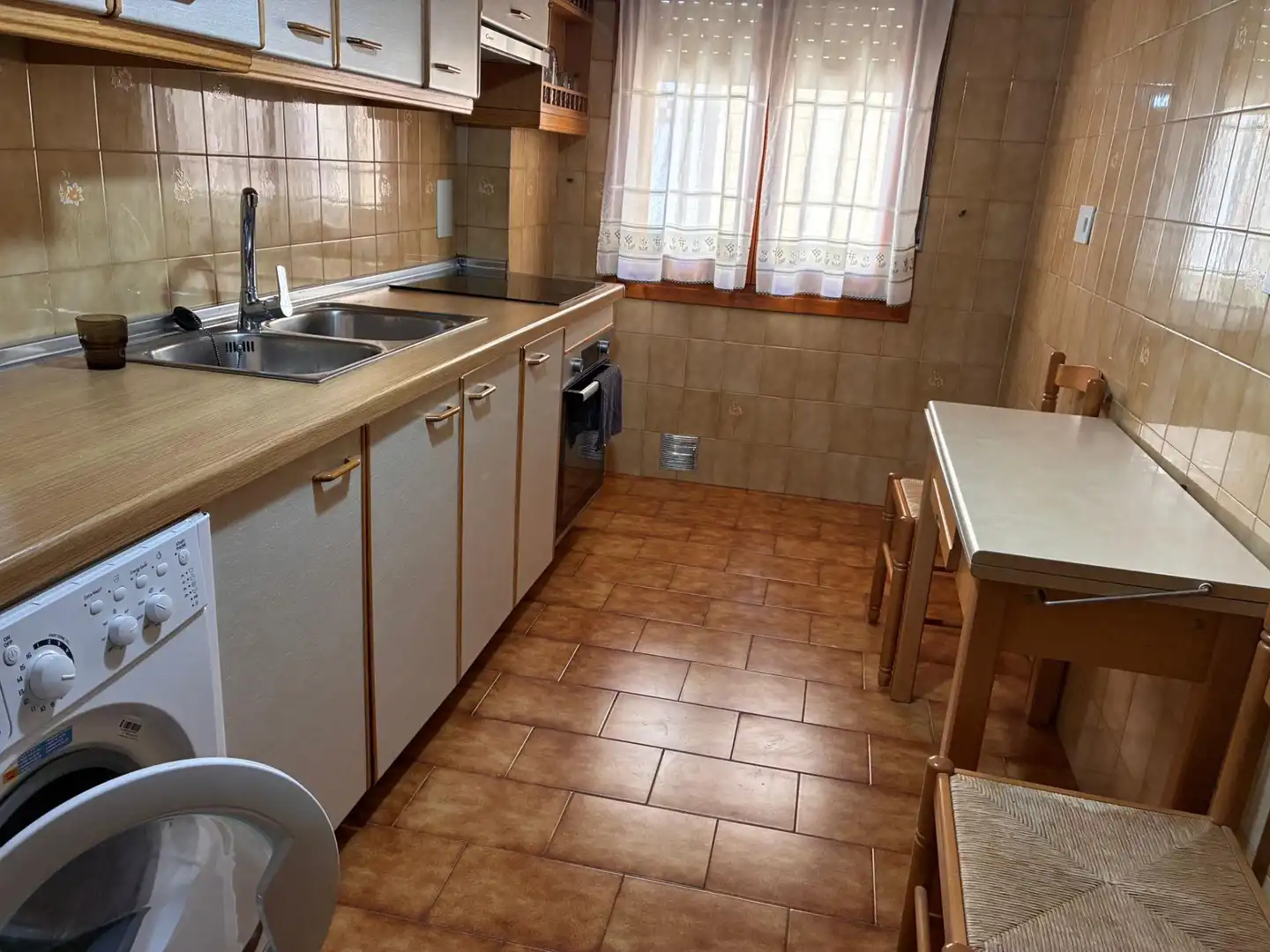 Kitchen of Flat for rent in Teruel  with Heating and Balcony