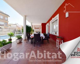 Exterior view of House or chalet for sale in Daimús  with Air Conditioner, Terrace and Swimming Pool