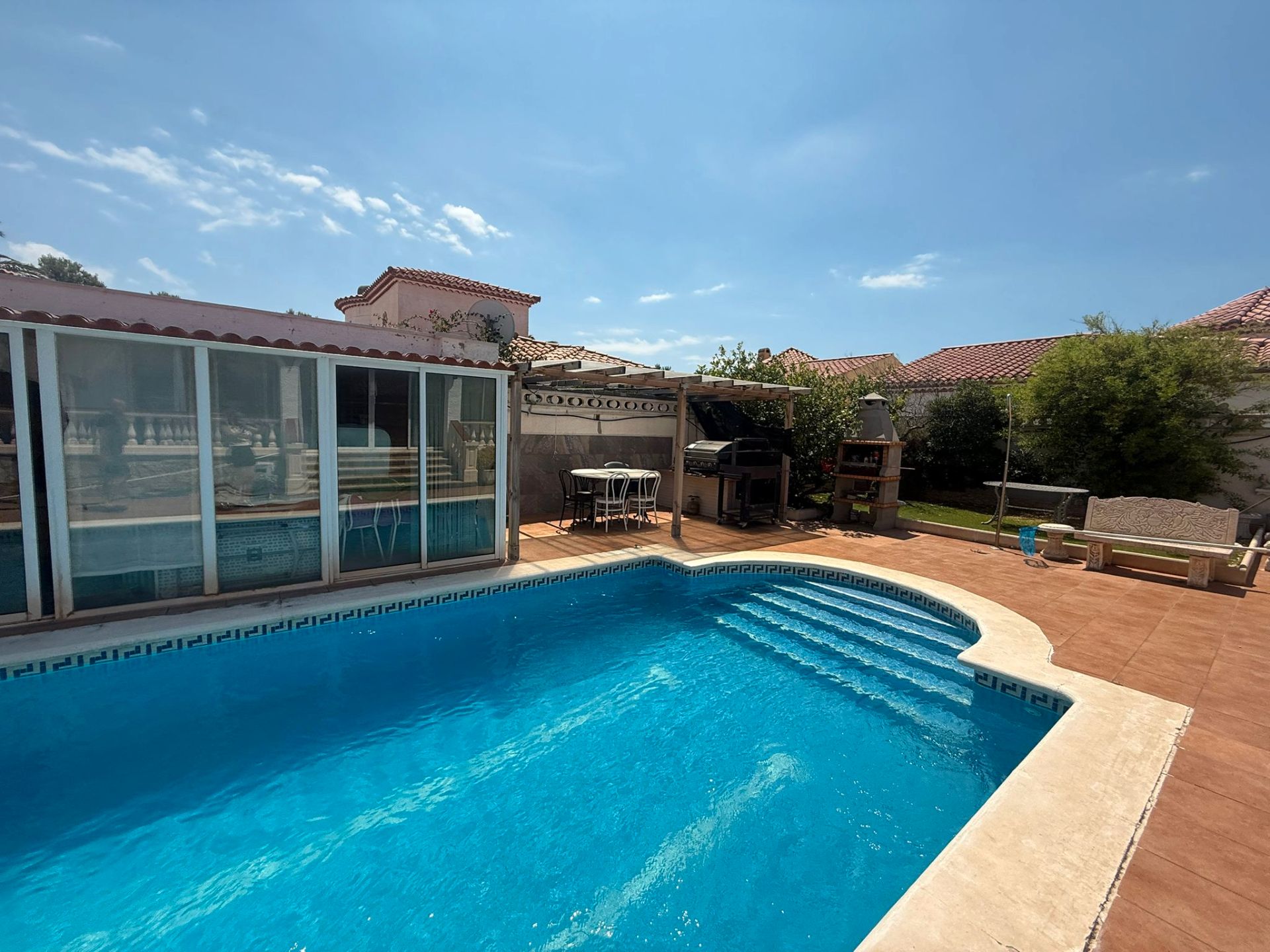 Swimming pool of House or chalet for sale in Mont-roig del Camp  with Air Conditioner, Private garden and Terrace