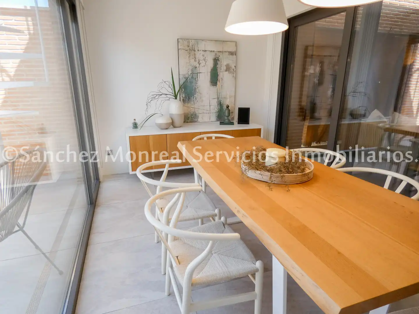 Comedor de Casa o chalet en venta en Alcázar de San Juan con Aire acondicionado, Calefacción y Jardín privado