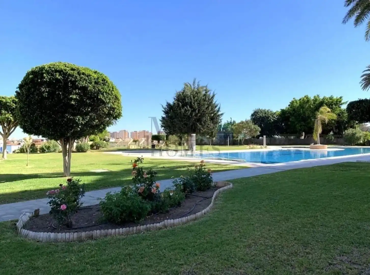 Swimming pool of Flat for sale in Torremolinos  with Air Conditioner, Private garden and Terrace