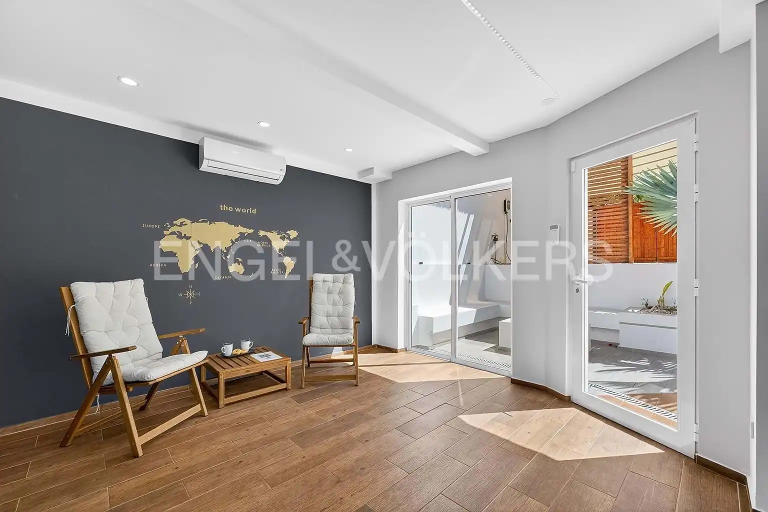 Sala de estar de Casa o chalet en venta en Arona con Aire acondicionado, Terraza y Piscina