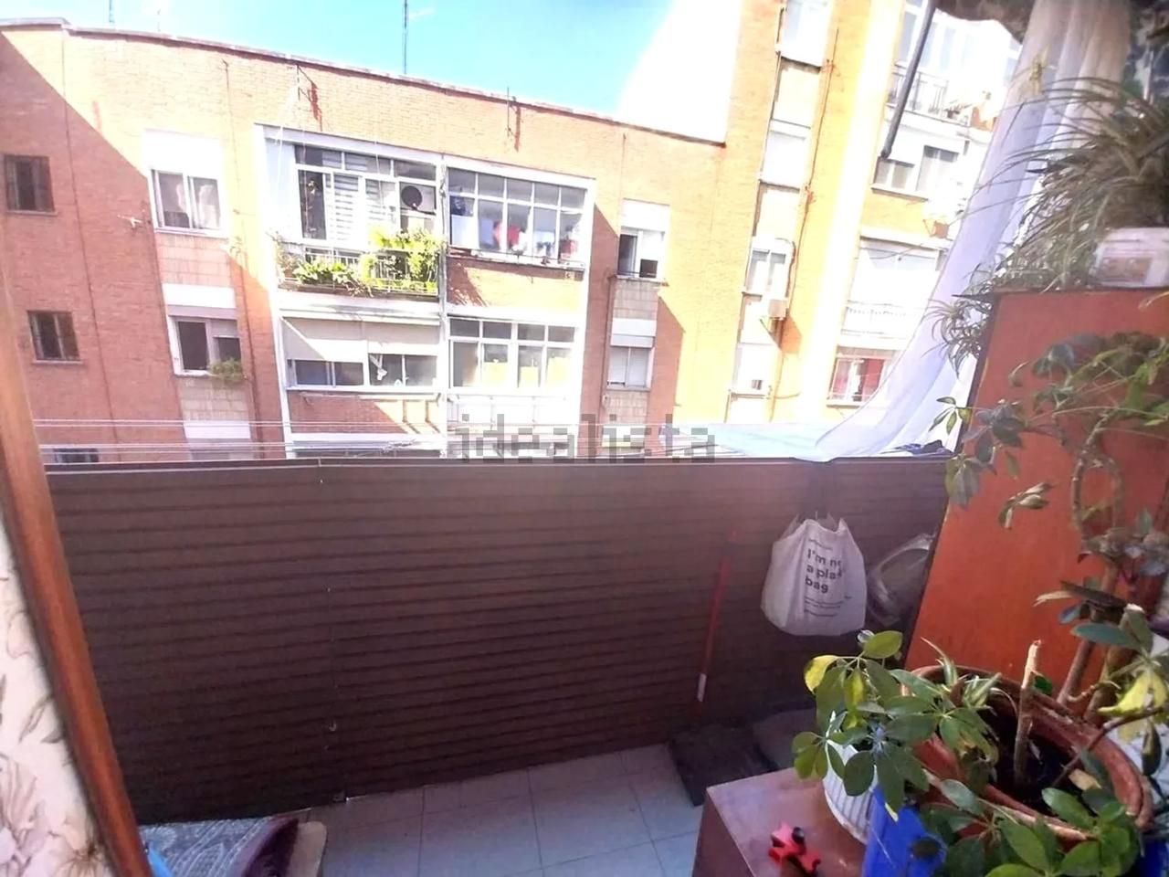Balcony of Flat for sale in  Madrid Capital  with Air Conditioner, Heating and Terrace