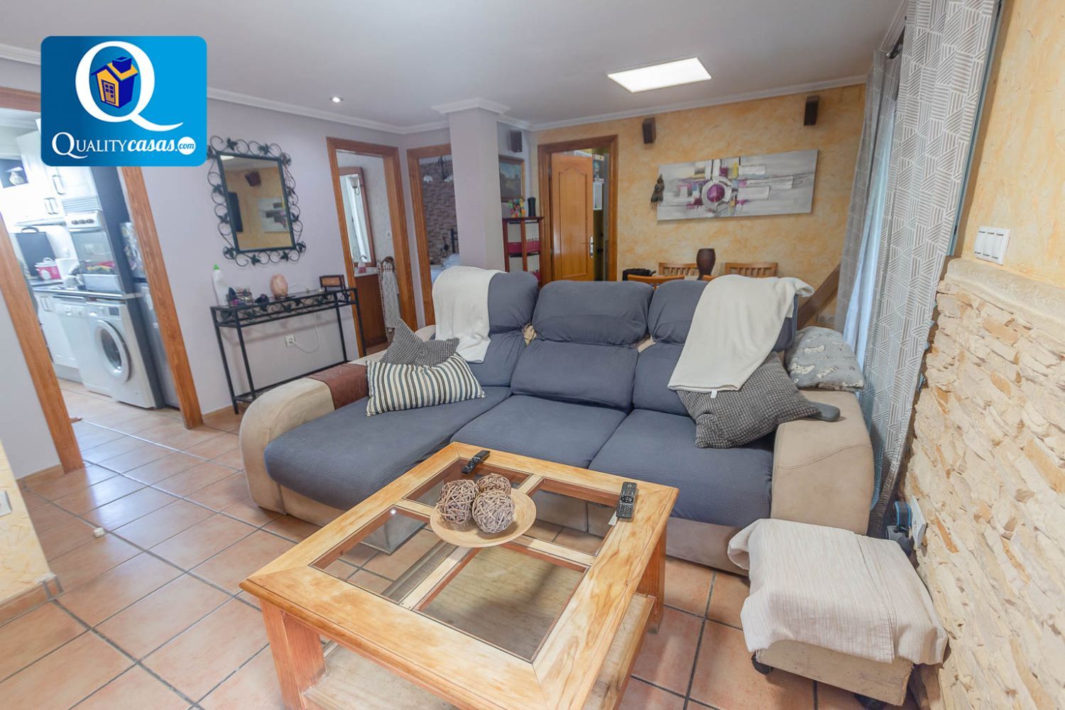 Sala d'estar de Apartament en venda en San Vicente del Raspeig / Sant Vicent del Raspeig amb Aire condicionat, Traster i Balcó