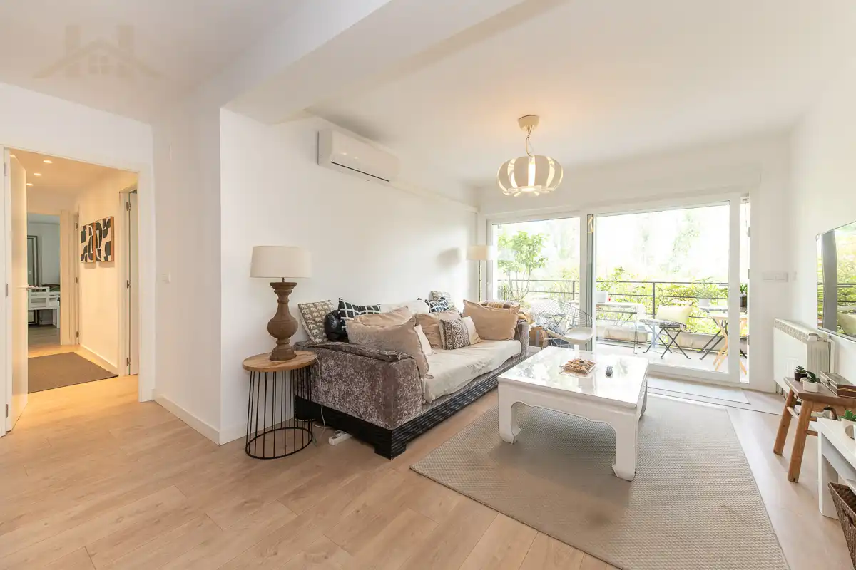 Sala de estar de Piso en venta en Móstoles con Aire acondicionado, Calefacción y Terraza