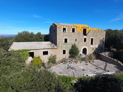 Vista exterior de Finca rústica en venda en Castellterçol amb Jardí privat, Terrassa i Piscina