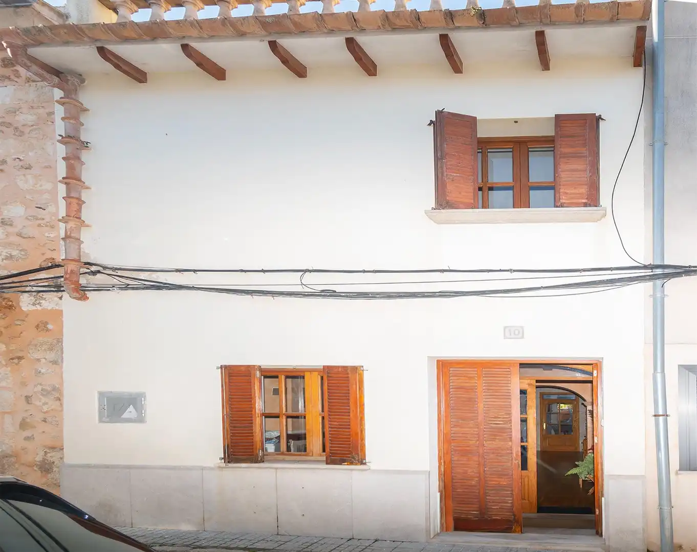 Vista exterior de Casa adosada en venda en Felanitx amb Jardí privat i Parquet