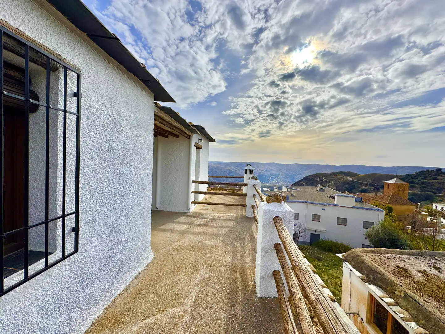 Exterior view of Buildings for sale in Juviles  with Alarm
