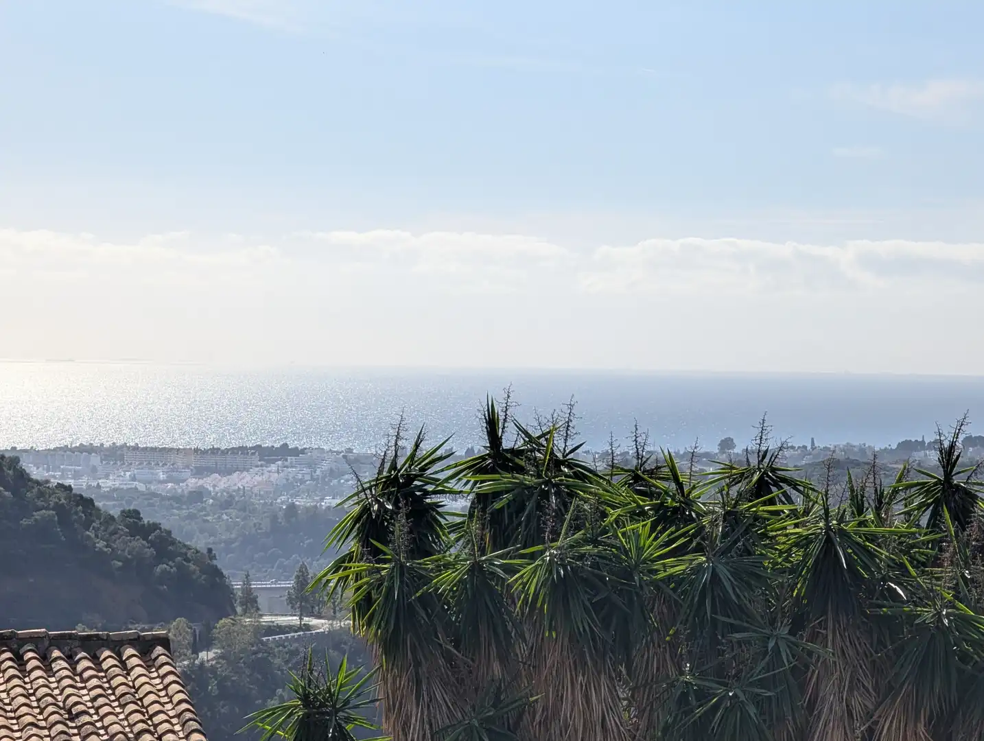 Vista exterior de Casa adosada en venta en Istán con Aire acondicionado, Terraza y Piscina