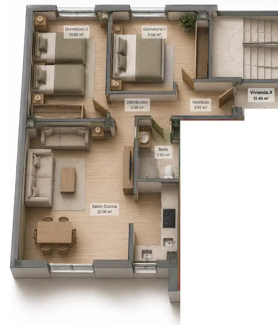 Apartamento en venta en Palencia con Calefacción