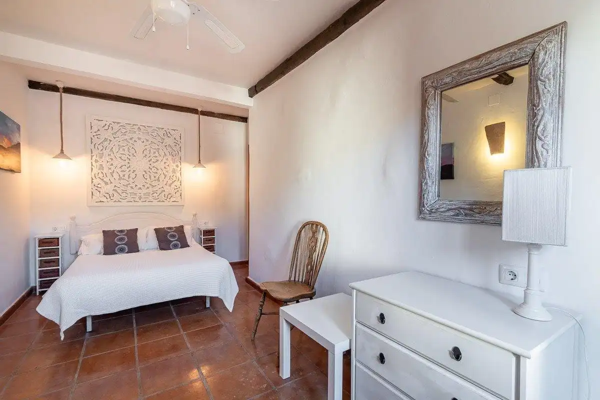 Schlafzimmer von Haus oder Chalet zum Verkauf in Alcalá la Real mit Klimaanlage, Heizung und Terrasse